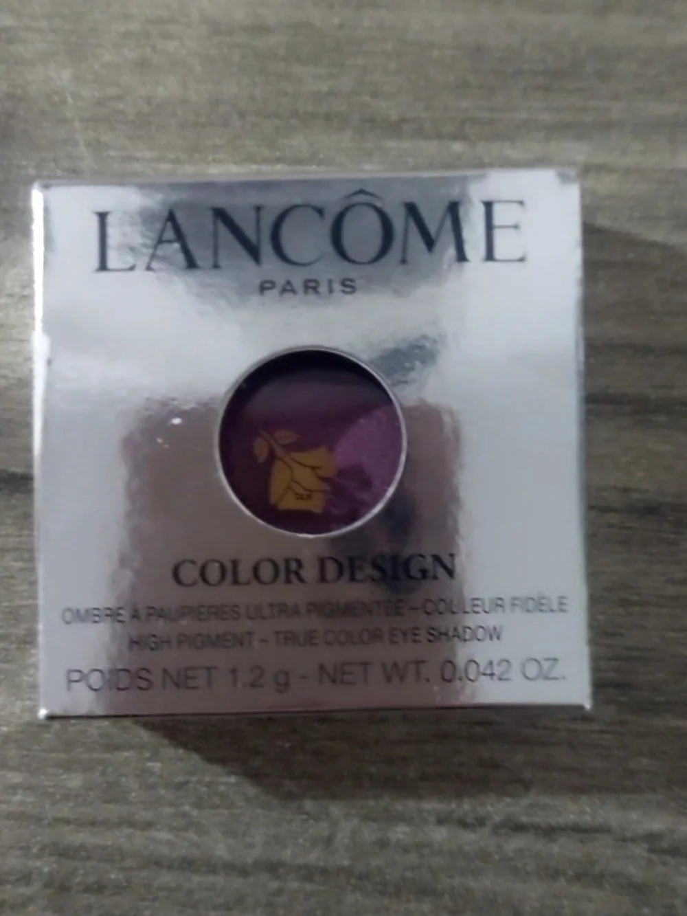 New Lancome Color Design Eyeshadow Full Size Violet Mercury 299 Metallic Rare